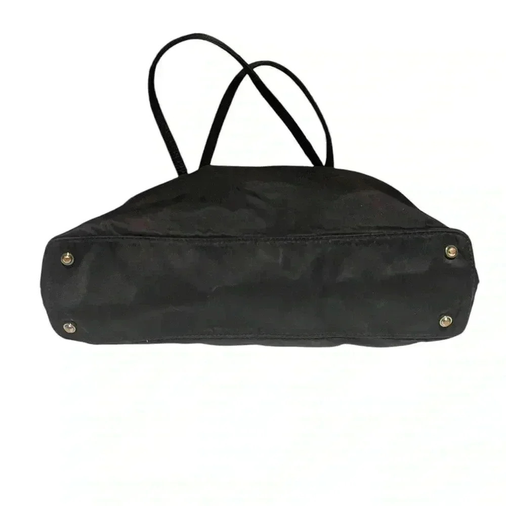 Kate Spade nylon tote bag shoulder bag classic minimalist black - Picture 3 of 10
